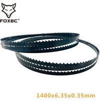 FOXBC 1400mm Bandsaw Blades 1400x6.35x0.35mm TPI 6 10 14 Fit Scheppach Einhell Draper Charnwood Fox Band Saw for Wood 1/2/3 PCS