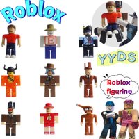 Roblox collectible figure creative high-quality anime cartoon character doll statue model with movable joints desktop ornament