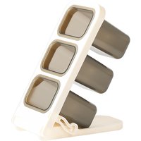 1/2 Piece Detachable Slant Insert Pen Holder, Home Desk Pen Box, Office Desktop Pen Stand, Multi-layer Student Stationery Box