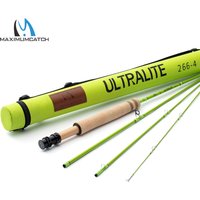 Maxcatch Ultralite X Fly Fishing Rod 1/2/3WT Ultra Light Trout Small Stream River Graphite Carbon Fiber MOD-Fast Action Fly Rod