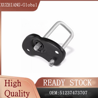 1/4pcs Hood Lock Latch Upper Replacement Black 51237473707 51 23 7 473 707 For BMW 3 Series G20 2017 2018 2019