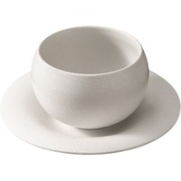 Creative Japanese-style Coffee Cup Set Ceramic Matte Texture Coffee Mug with Base 300ml Milk Cup Restaurant
