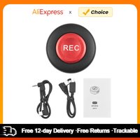 Camera Record Button Video Control Button Cold Shoe Mount with 2 Control Cables for Sony A9 II/A9/Panasonic S5 II/ Fujifilm X-T3