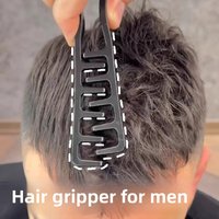 Men Styling Comb Plastic Material Portable for Daily Commute Business Travel Office Use Easy Storage