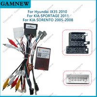 16Pin Car Wiring Harness Adapter Canbus Box Decoder for Kia Sportage Sorento Hyundai IX35 Tucson 2 2009-2015