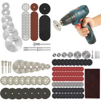 Mini Circular Saw Blade Set Sanding Grinding Wheel Cutting Disc for Dremel Accessories Metal Cutting Rotary Tools