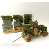 DIY Miniature Shrubs Bushes Foliage Terrain Model Kit Sand Table Landscape War Gaming Terrain Decoration Railroad