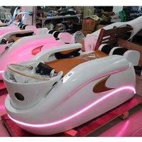 Electric Massage Lay Down Water Circulation Head Spa Massage Bed for Hair Salon