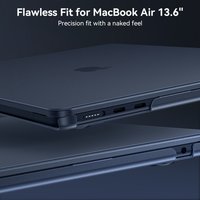 2026 Laptop Case For Macbook Air 13.6 inch M5 M4 M3 M2 2026 2024 2022 A3240 A3113 A2681,Ultra Thin Matte Case