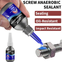 10ml Thread Locking Agent Sealant Anaerobic Glues Anti Loose Screw Glues Fastening Quickly Cured Threadlocker Adhesive for Screw