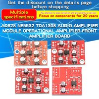 1PCS AD828 NE5532 TDA1308 Audio Verstärker Modul Op Amp Pre-Verstärker Bord