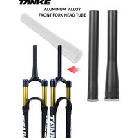 AliExpress NONE TANKE Aluminum Alloy Mountain Bicycle Front Fork Head Tube Air Front Suspension Straight Tapered standpipe Cycling Accessories