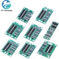 3S/4S 20 40A 60A Li-ion Lithium Battery Charger Protection Board 18650 BMS Drill Motor 11.1V 12.6V/14.8V 16.8V Enhance/Balance
