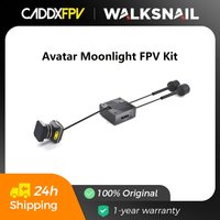 CADDX Walksnail Moonlight Kit 4k/60FPS FOV 160° HD Startlight Camera,Support Gyroflow,Built-in EIS,Dual Antennas,for FPV Drone