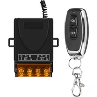 RF 433Mhz Smart Switch Wireless Remote Control Switch AC 75-220V 30A High Current Relay for Water Pump Motor Lights Door Access