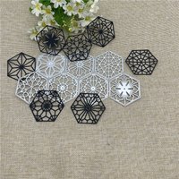Rhomboid Lace background Metal Cutting Dies Stencils For DIY Scrapbooking Decorative Embossing Handcraft Template