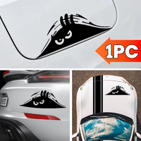 Car interior stickers Various Colors Vinyl Decal Angry Peeping Devil Eyes Motorcycle Decorative Accessories Creative