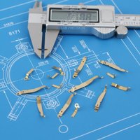 1/3Pcs Battery Contact Clasp For ISA 8171 Quartz Movement Watch Accessories Repair Parts Replacement
