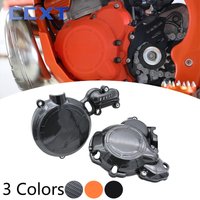 AliExpress NONE Motocross Clutch Guard Engine Ignition Protector Water Pump Cover For HENGJIAN HJMOTO Z300 HJZ300 Enduro Dirt Bike Refit Parts