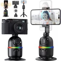 FANGTUOSI 2026 New Gimbal Stabilizer With light AI Follow Shooting Bracket For Tiktok Live Video Photography for ios Smartphone