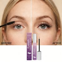 OUHOE Eyelash Serum for Fuller Looking Lashes Nourishing Lash Enhancer Peptide Brow Treatment Strengthening Eye Makeup 5ml