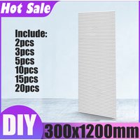 DIY Generic 300*1200mm Hepa Filter Paper with Folds 20mm Screen Homemade Car Air Purifier Air Conditioning Dust Net Cotton Pm2.5