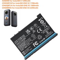 New Replacement Battery CINSBBMA CINOSBT/B For Insta360 ONE X4 ONE X3 X2 X OneX Rechargeable Batteries 1630mAh High Capacity
