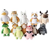 25CM party Animals Plush Toy Cartoon Plush Doll Stuffed Soft Toy Birthday Gift For Children