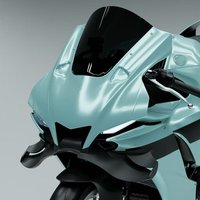 For YAMAHA R1 R1M NEW Winglets GP WING DOWNFORCE NAKED FRONTAL SPOILERS Front spoiler Lower spoiler lower lip
