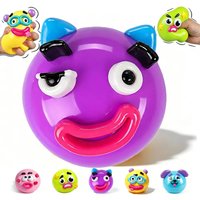 2027 NEW Smushers Squishy, Curiosities Dog Face Swap Squishy Toy, Soft Moldable Cute Slow Rise Squeeze Toy Adult Fun gifts