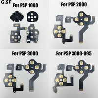 For PSP1000 2000 3000 Controller L R Left And Right Ribbon Cable Tray Button Film Tray Conductive Film Tray Button Film Sticker