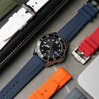 Rubber Silicone Strap for Swatch X Omega MoonSwatch Quick Release Waterproof Sport Bracelet for Seiko Rolex Watch Band 20mm 22mm