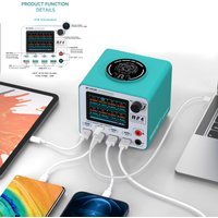 Multi-Port DC Power Supply For Mobile Phone Repairers - Provides Multiple USB Interfaces For Quick Charging RF4-MC09
