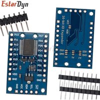 EstarDyn PCF8575 IO Expander Module, 16 Port I2C Expansion Board 2.5-5.5V, Digital GPIO Extender for Raspberry Pi