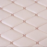100X158Cm Pvc Faux Leather Fabric Synthetic for Sewing Bag Shoes Sofa Car Sponge Quilted Embroidered Car Interior Material Trims