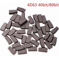 5/10/20/30/50pcs 4D63 40/80bit DST40 4D63+ TP33 Blank Ceramic Transponder Car Key Chip for Ford Mazda Lincoln Car Key Chip