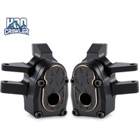 HooCrawler Heavy Brass Steering Knuckle Portal Cover 136g for 1/10 RC Crawler Axial SCX10 III AR45P Capra 1.9 UTB Vanquish Axle