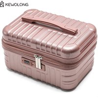14 Inch Mini Carry On Suitcase with Handle & Lock, Portable Cosmetic Storage Box, Small Gift Case, Fast Shipping