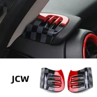 Car A-Pillar Air Outlet Decorative Cover for MINI Cooper F55 F56 F57 JCW Modified Interior Styling Accessories