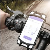 AliExpress NONE Mobile Phone Holder Bicycle Motorcycle Anti-Slip Elastic Silicone Mobile Phone Stand Bracket Cycling Accessories
