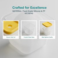 1/3Pcs Large 6CM Ice Ball Mold Easy Demold Heat Cold Resistant Stackable For Cocktails Home Parties