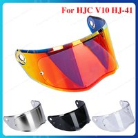 V10 Motorcycle Helmet Visor Lens For HJC V10 HJ-41 HJ41 Replace Anti-UV Anti-Scratch Dustproof Wind Motorcycle Accessories