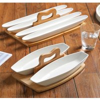 Ceramic Dining Plate Wedding Party Nut Candy Snack Restaurant Afternoon Tea Dessert Home Decor Fruit