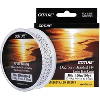 Goture Fly Fishing Backing Line 100M/109Yrd Fishing Line 20lb/30lb 8 Strands Braided For Fly Fishing