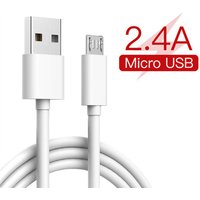 Micro USB Cable Super Fast Charging USB 2.4A Data Sync Cord 1/1.5/2/3M PVC Wire for Samsung Xiaomi Huawei Android Phones
