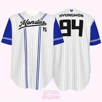 2026 New MONSTA X Baseball Style Jersey, Kpop Fan Streetwear Top,MONBEBE Fan Concert Shirt