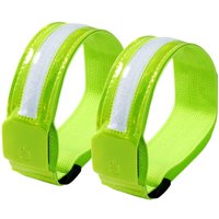 AliExpress NONE Night Sports Safety Reflector Tape LED Light Up Armband Outdoor Running Cycling Safety Reflector Arm Belt Glow Sports Bracelet