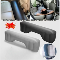 1PCS Car Inflatable Back Seat Gap Filler with Pump - 135cm Air Mattress for Car Sleeping, Road Trip Bed Extender Cushion