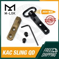 2024 New KAC Style MLOK QD Sling Mount Low Profile with Sling Swivel Balck and FDE color in stock