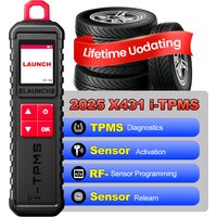 LAUNCH X-431 i-TPMS TPMS Tire Pressure Detector Relearning Tool, Activation/Relearning/Programming Sensors Works w/ X431 Scanner